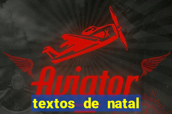 textos de natal para imprimir